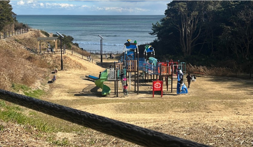 日立市の海岸公園
