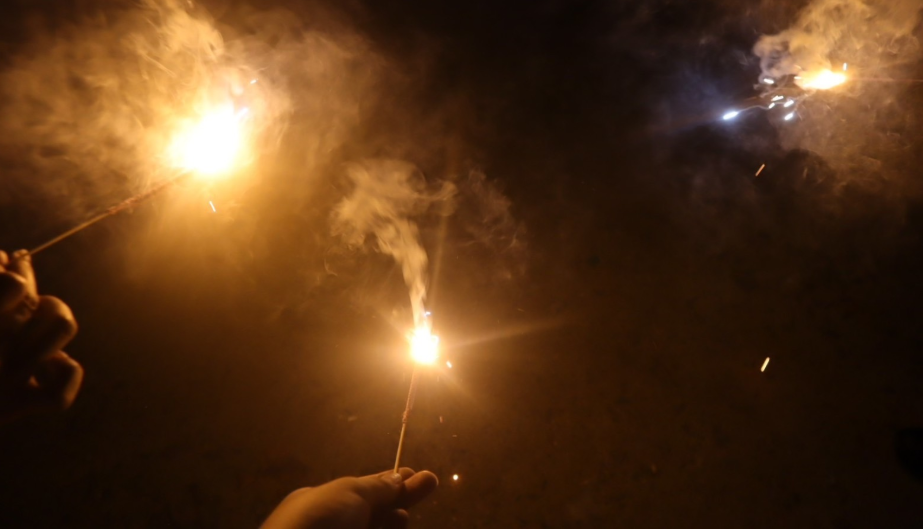 手持ち花火大会IN 日立