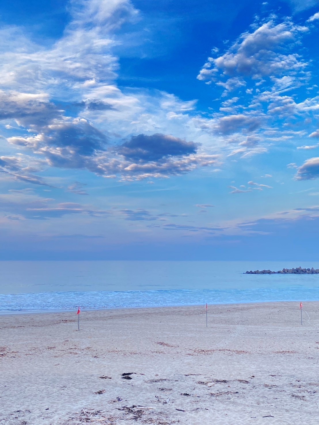 日立の美しい海岸線
